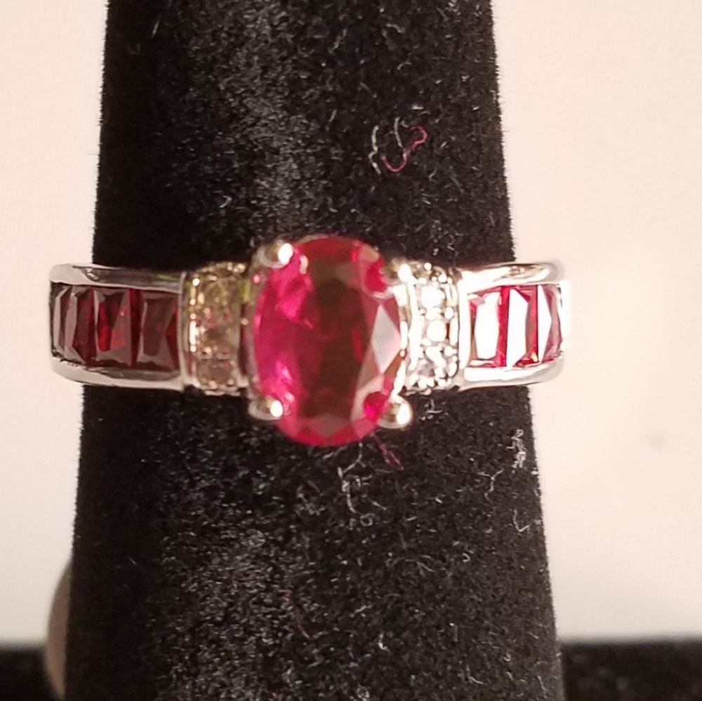 Pink tourmaline gorgeous ring - Picture 4 of 8